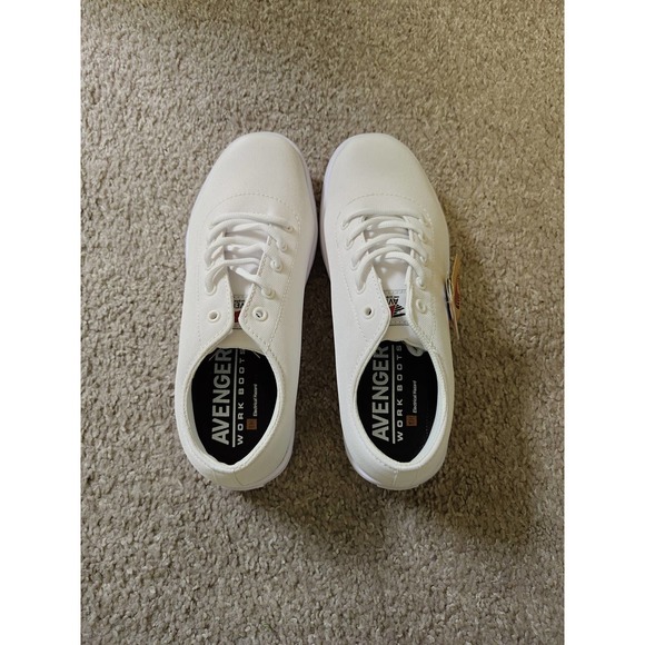 Women's Avenger Toe Wedge Work Shoe - Picture 4 of 6